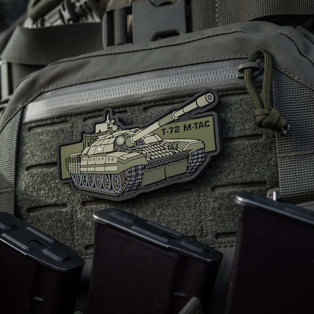 Patch T-72 M-Tac Full Color - Tancul Legendar al Ucrainei