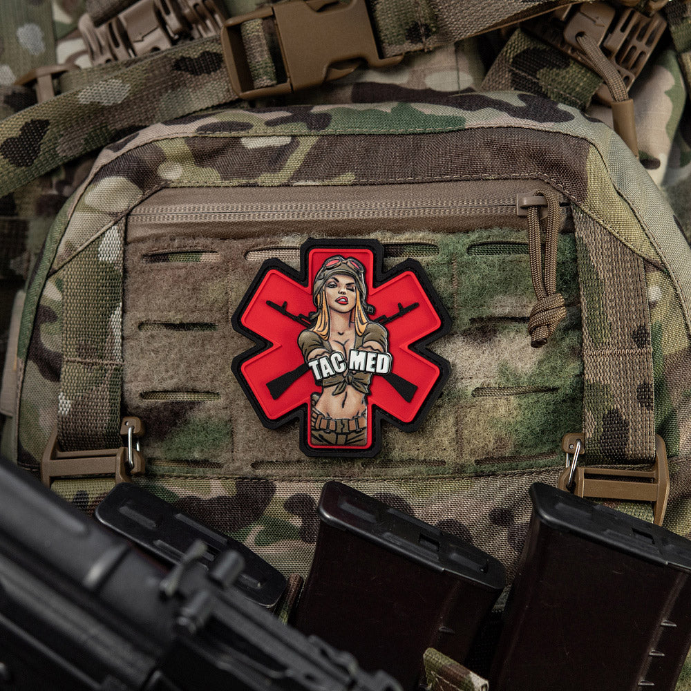Patch TACMED M-Tac PVC - Olive - Pin-Up Medic Tactic