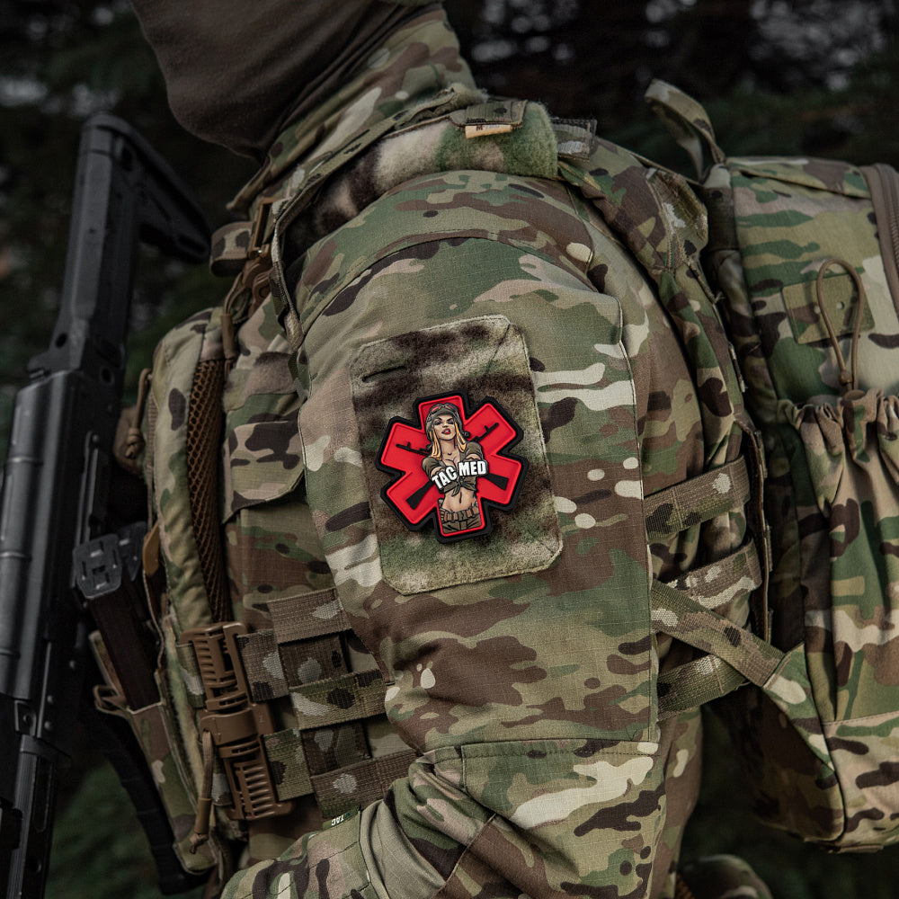 Patch TACMED M-Tac PVC - Olive - Pin-Up Medic Tactic