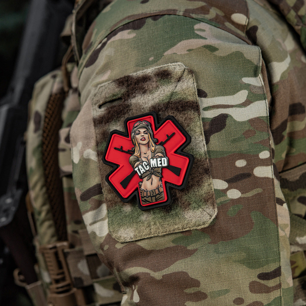 Patch TACMED M-Tac PVC - Olive - Pin-Up Medic Tactic