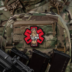 Patch TACMED PVC M-Tac - Pin-Up Medic Tactic MultiCam