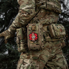 Patch TACMED PVC M-Tac - Pin-Up Medic Tactic MultiCam