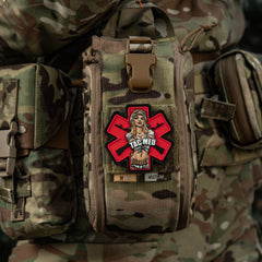 Patch TACMED PVC M-Tac - Pin-Up Medic Tactic MultiCam