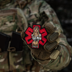 Patch TACMED PVC M-Tac - Pin-Up Medic Tactic MultiCam