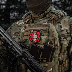 Patch TACMED PVC M-Tac - Pin-Up Medic Tactic MultiCam