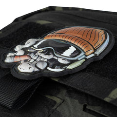 Patch Tactic 3D UV Skull Warrior #8045 - Afirmă-ți Autoritatea