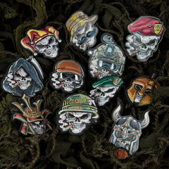 Patch Tactic 3D UV Skull Warrior #8045 - Afirmă-ți Autoritatea
