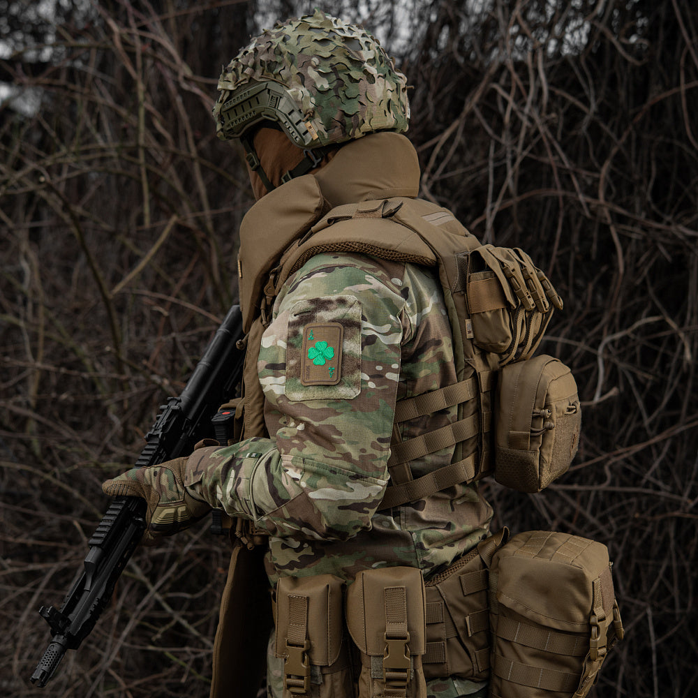 Patch Tactic Lucky Card M-Tac - Trifoi Norocos Coyote