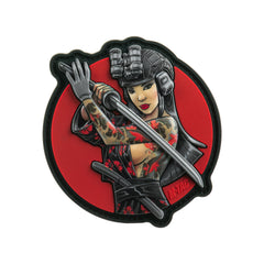 Patch Tactic Tactical Girl #3 Waterfall PVC M-Tac - Negru