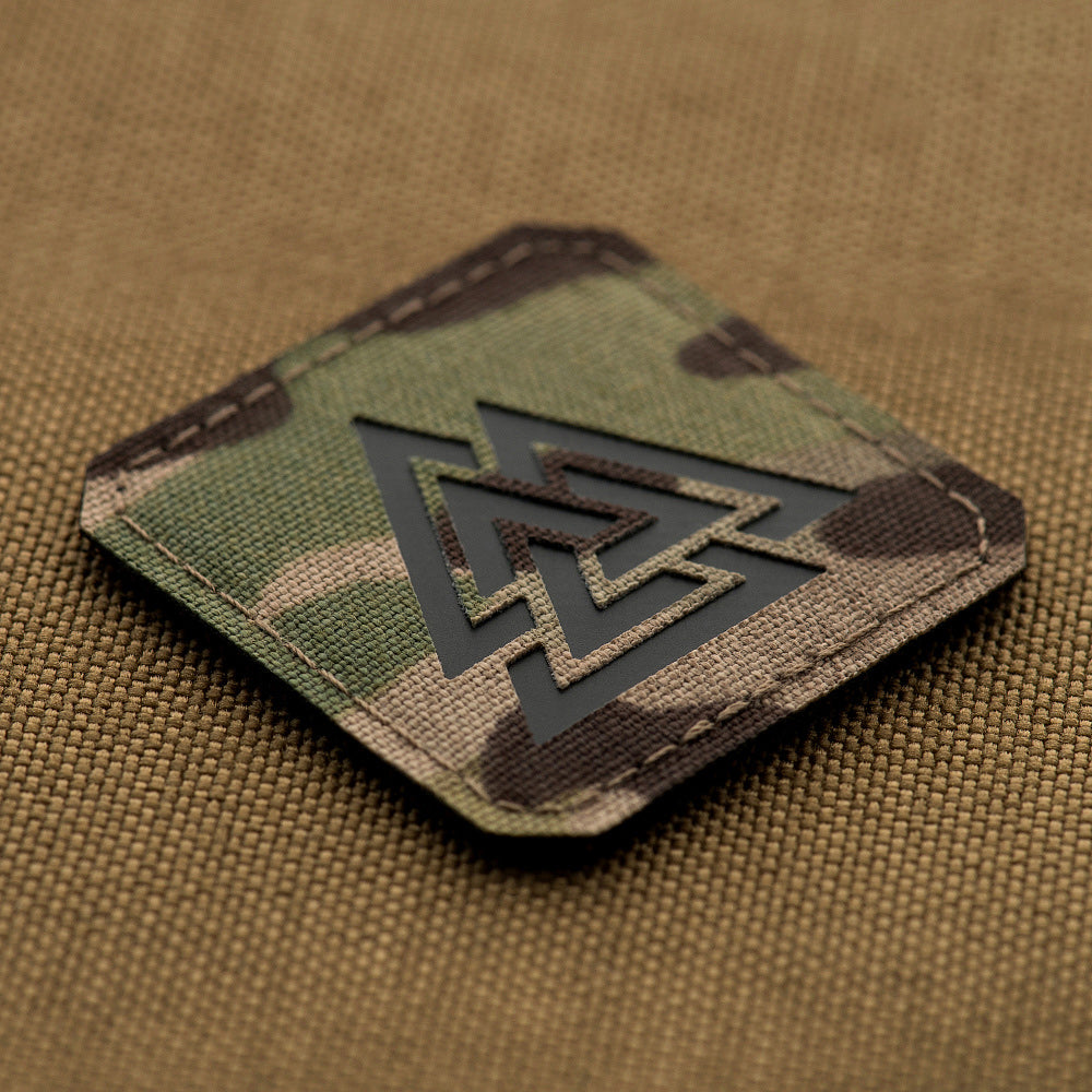 Patch Tactic Valknut Laser Cut M-Tac - Multicam/Negru