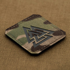 Patch Tactic Valknut Laser Cut M-Tac - Multicam/Negru
