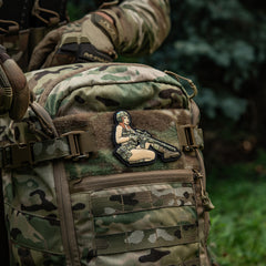 Patch Tactical Girl #2 M-Tac - Pin-Up Modern MC PVC