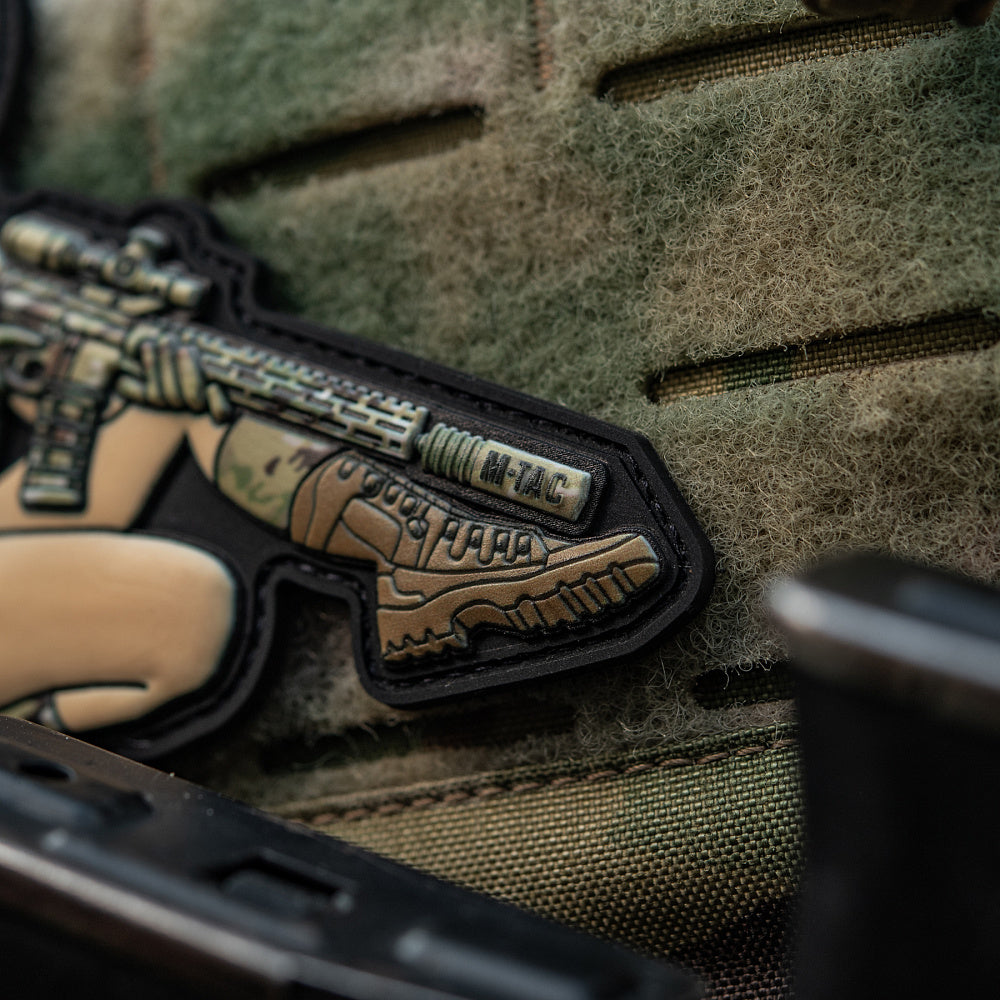 Patch Tactical Girl #2 M-Tac - Pin-Up Modern MC PVC