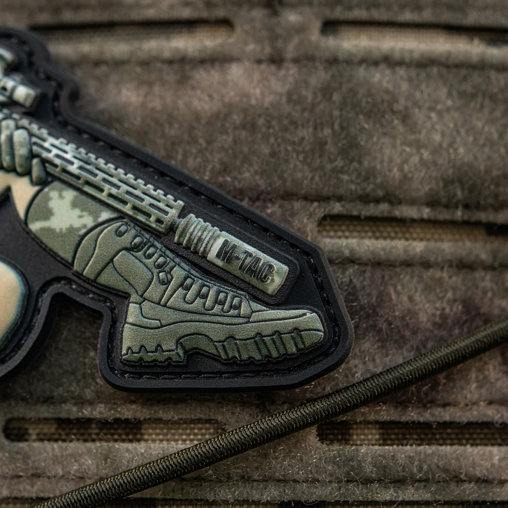 Patch Tactical Girl #2 M-Tac - PVC MM14, Suport Moral și Stil Unic