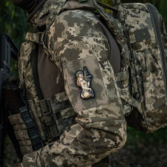 Patch Tactical Girl #4 M-Tac PVC - Dublă Acțiune, Stil Pin-Up