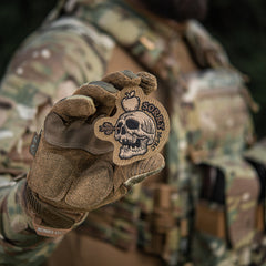 Patch Tactical SORRY M-Tac - Craniu & Măr, Coyote