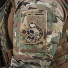 Patch Tactical SORRY M-Tac - Craniu & Măr, Coyote