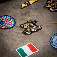 Patch Terreur Teddy Verde #7144 - Detaliu Impecabil, Identitate Puternică