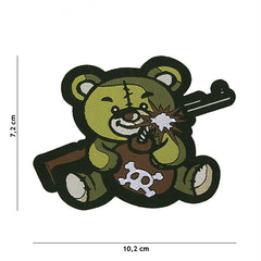 Patch Terreur Teddy Verde #7144 - Detaliu Impecabil, Identitate Puternică