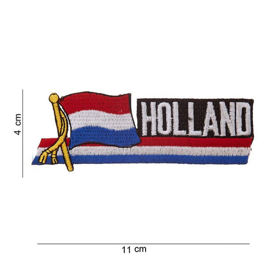 Patch Textil Drapel Olanda Divers - Mândrie Națională Autentică