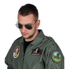 Patch Textil Kiss Me Before Flight Velcro - Accent Tactic Pline de Atitudine