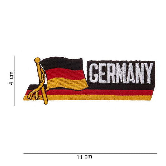 Patch Textil Steag Fluturător Germania #1033 - Afișează-ți Mândria