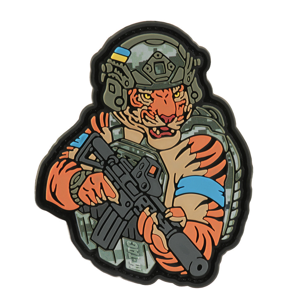 Patch Tigru Albastru M-Tac - Moral și Identificare