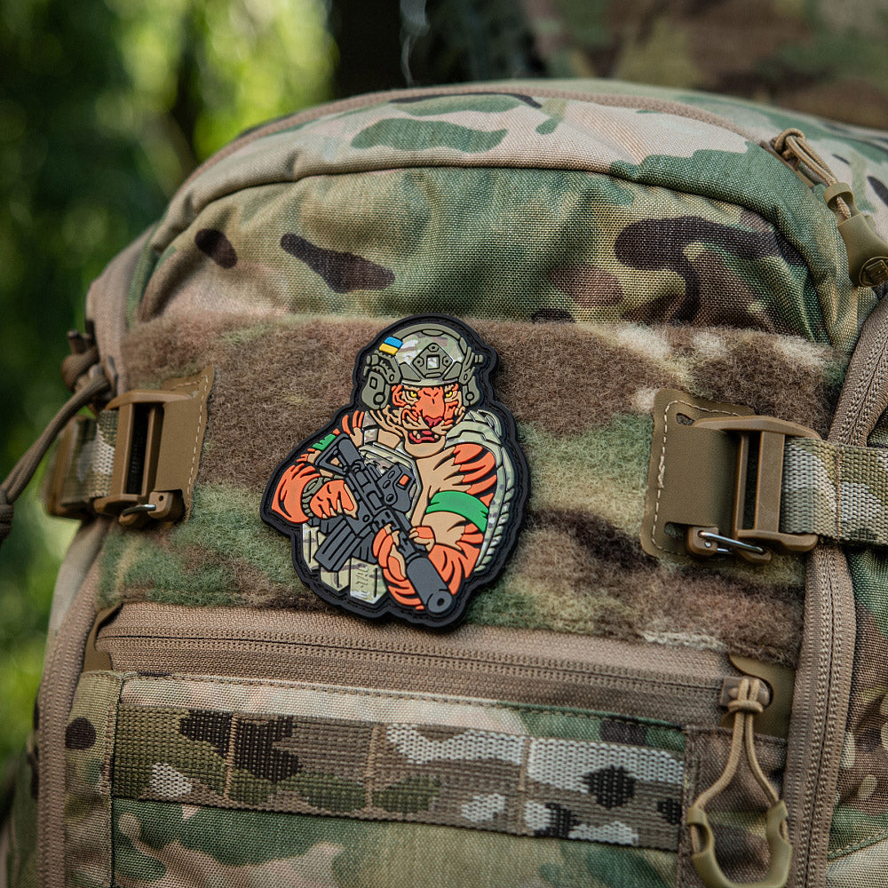 Patch Tigru Verde M-Tac - Spirit de Luptă Ucrainean MC
