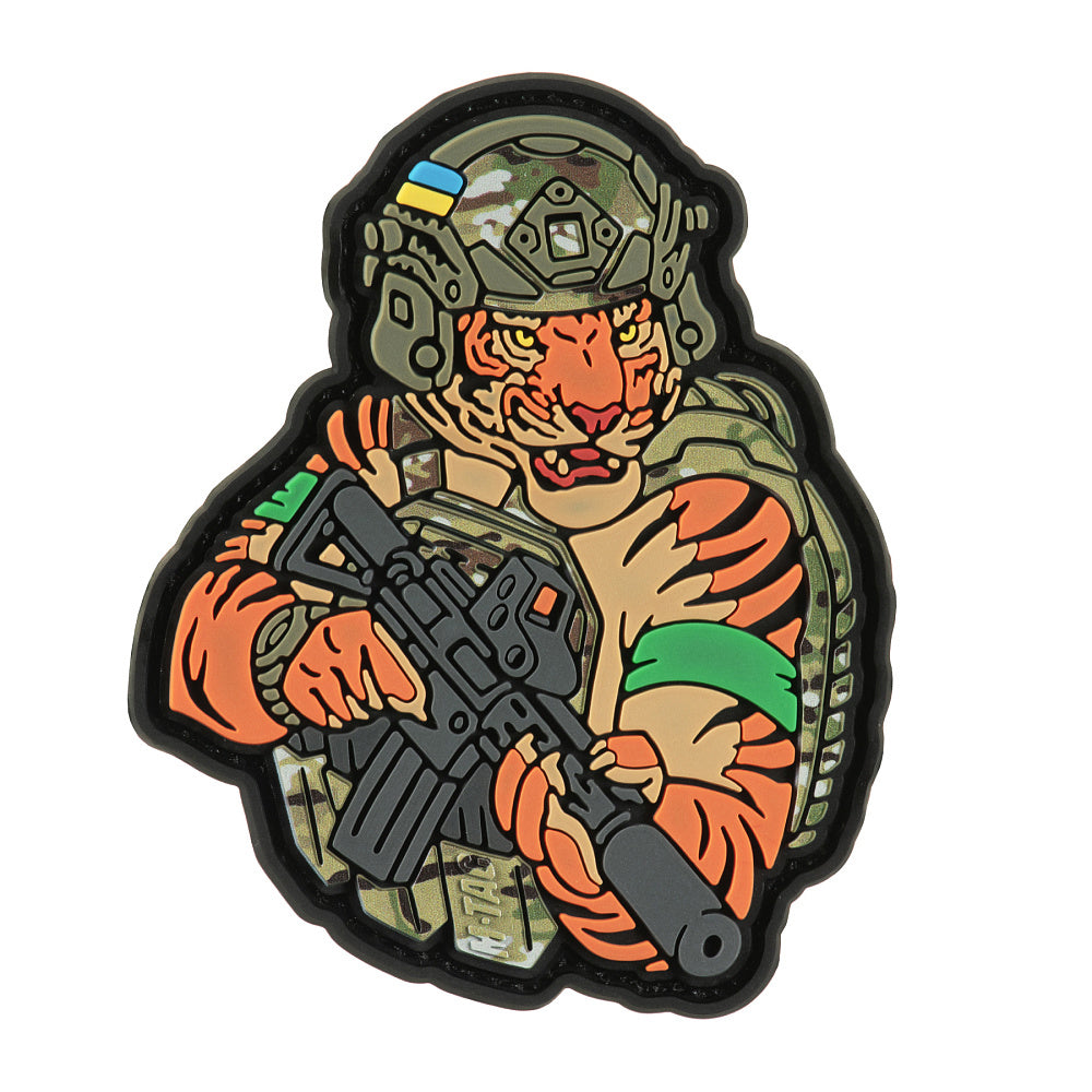 Patch Tigru Verde M-Tac - Spirit de Luptă Ucrainean MC