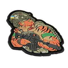 Patch Tigru Verde M-Tac - Spirit de Luptă Ucrainean MC