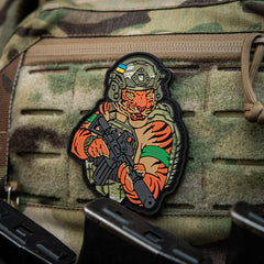 Patch Tigru Verde M-Tac - Spirit de Luptă Ucrainean MC