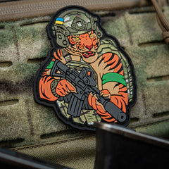 Patch Tigru Verde M-Tac - Spirit de Luptă Ucrainean MC