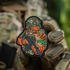 Patch Tigru Verde M-Tac - Spirit de Luptă Ucrainean MC