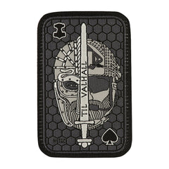 Patch Til Valhall Ace M-Tac - Gri, Rezistență și Onor