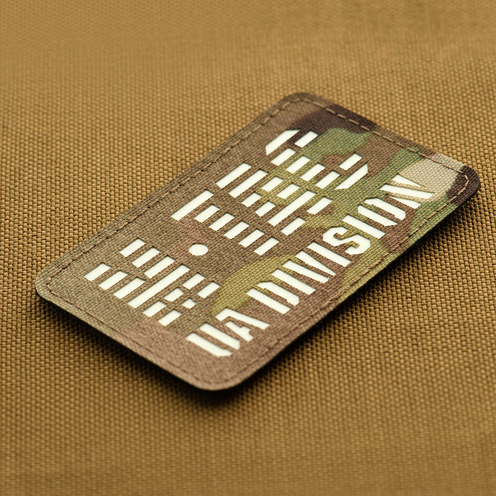 Patch UA Division Laser Cut M-Tac - Multicam/GID Luminescent