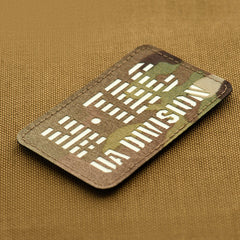 Patch UA Division Laser Cut M-Tac - Multicam/GID Luminescent
