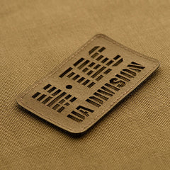 Patch UA Division M-Tac - Laser Cut Coyote