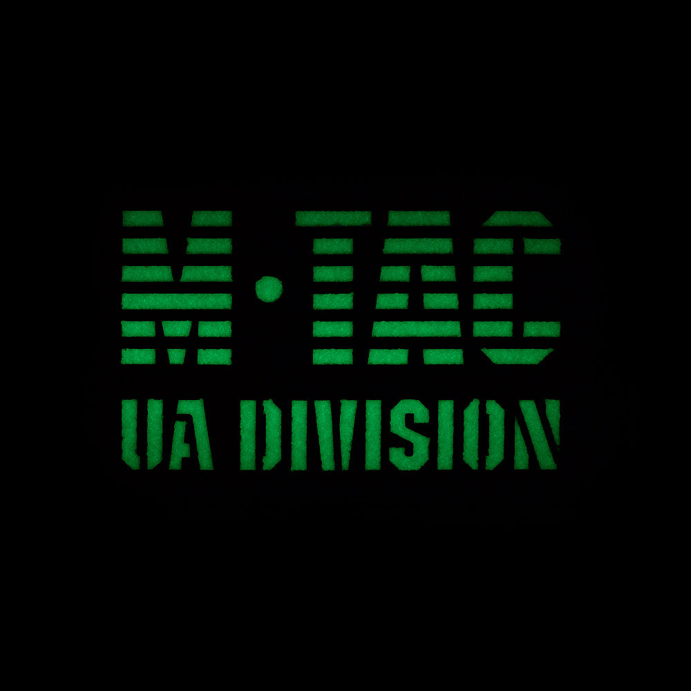 Patch UA Division M-Tac Laser Cut - Ranger Green GID