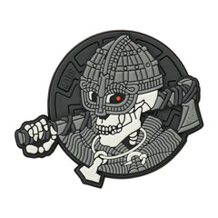 Patch Undead Viking 3D PVC M-Tac - Gri, Moral și Rezistent