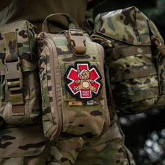 Patch Ursuleț Paramedic M-Tac - Bronz/Negru