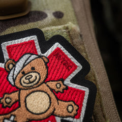 Patch Ursuleț Paramedic M-Tac - Bronz/Negru
