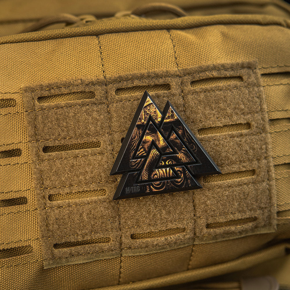 Patch Valknut 3D PVC M-Tac - Black/Coyote