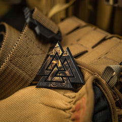 Patch Valknut 3D PVC M-Tac - Black/Coyote