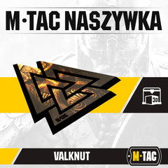 Patch Valknut 3D PVC M-Tac - Black/Coyote