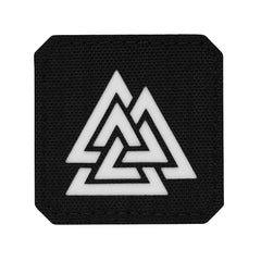 Patch Valknut Laser Cut M-Tac - Negru/GID, Simbol Odin Tactic