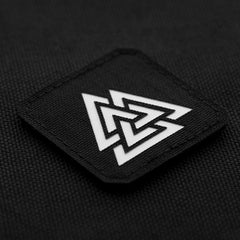 Patch Valknut Laser Cut M-Tac - Negru/GID, Simbol Odin Tactic
