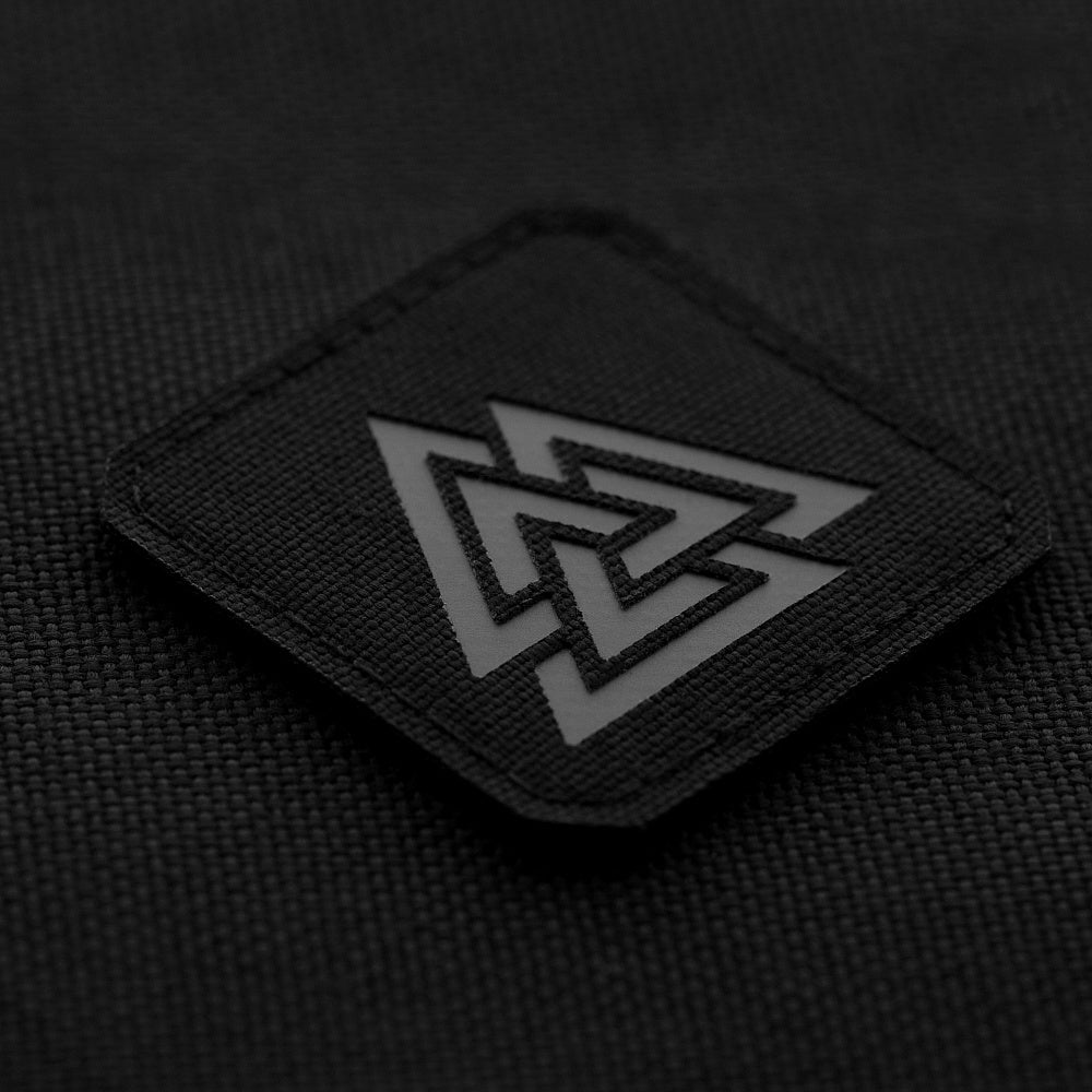 Patch Valknut Laser Cut M-Tac - Negru/Gri, Simbol Odin și Magie