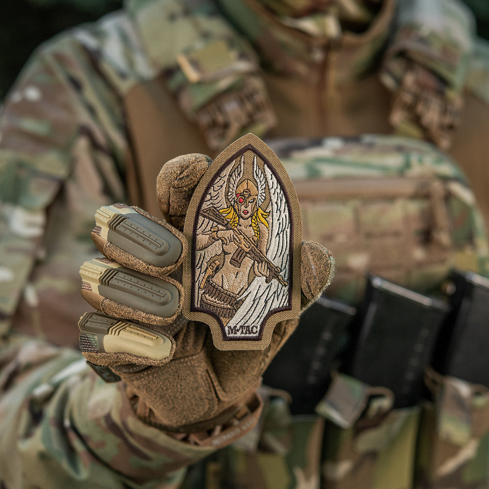 Patch Valkyrie M-Tac - Broderie Coyote pentru Echipament Tactic