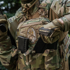 Patch Valkyrie M-Tac - Broderie Coyote pentru Echipament Tactic