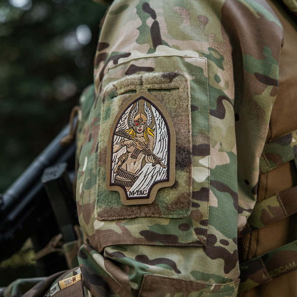 Patch Valkyrie M-Tac - Broderie Coyote pentru Echipament Tactic